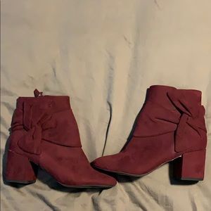 Market & Spruce - Gargan Side Bow Heeled Bootie